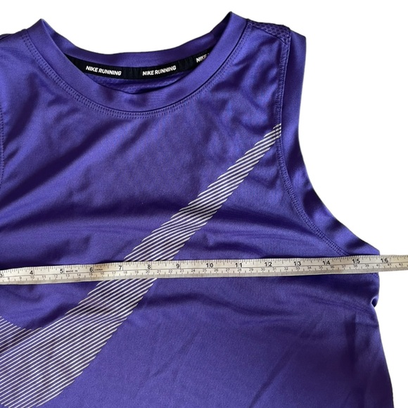 Women’s Purple Nike Dri-Fit Core City Running Tank Top Size Medium - Picture 6 of 6